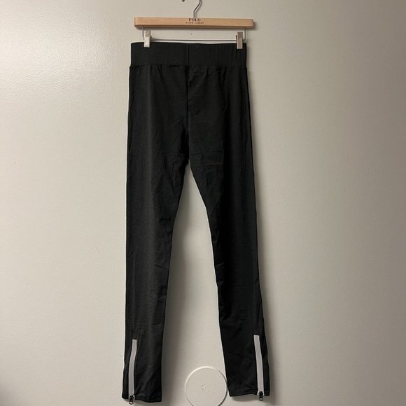 ACNE STUDIOS Grey Running Leggings BLACK - Picture 9 of 11